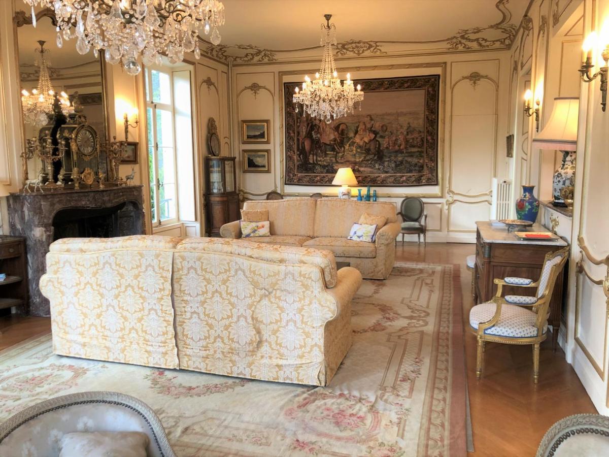 Le Boulay-Morin Chateau Du Boulay Morin מראה חיצוני תמונה The living room