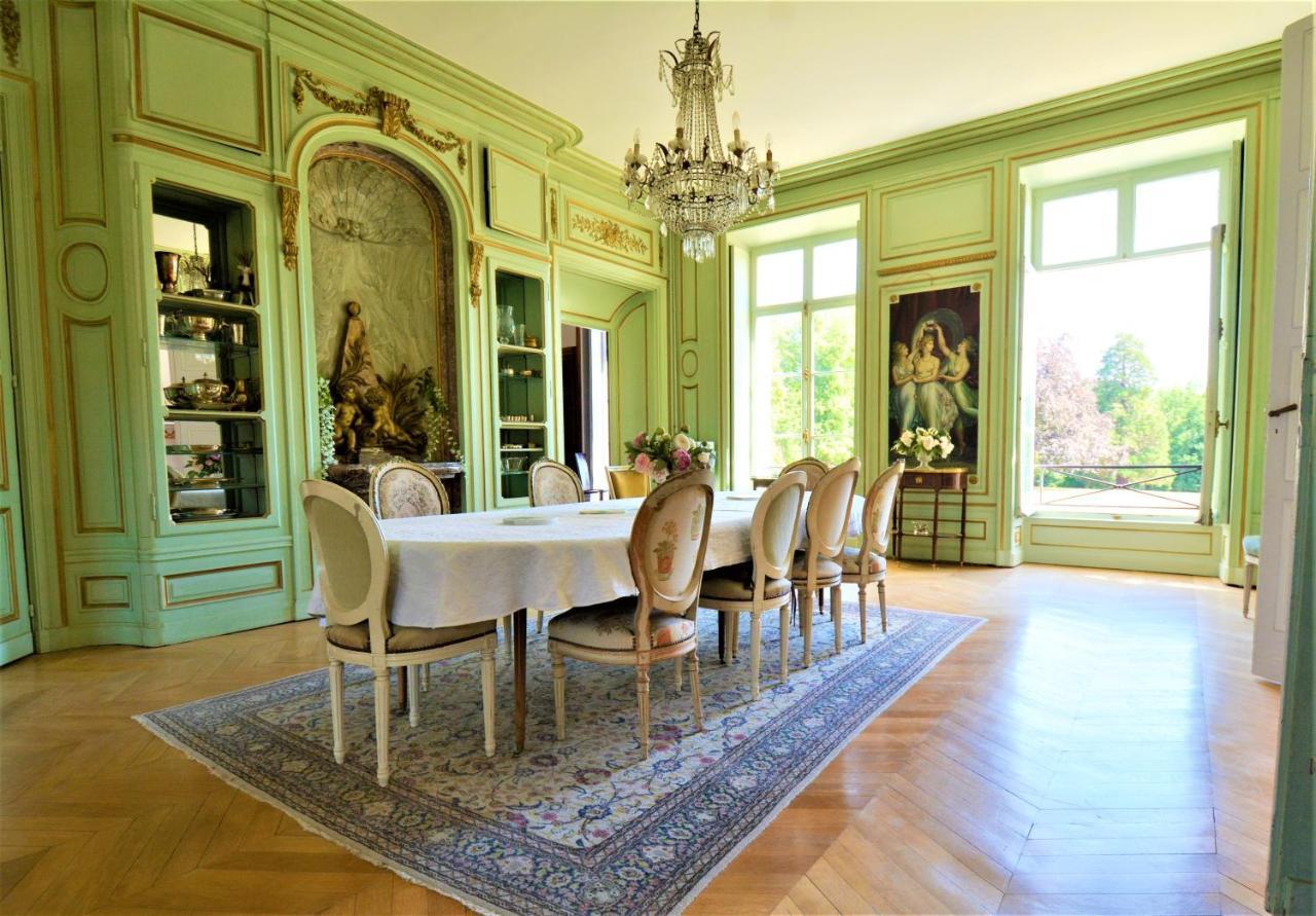 Le Boulay-Morin Chateau Du Boulay Morin מראה חיצוני תמונה The dining room